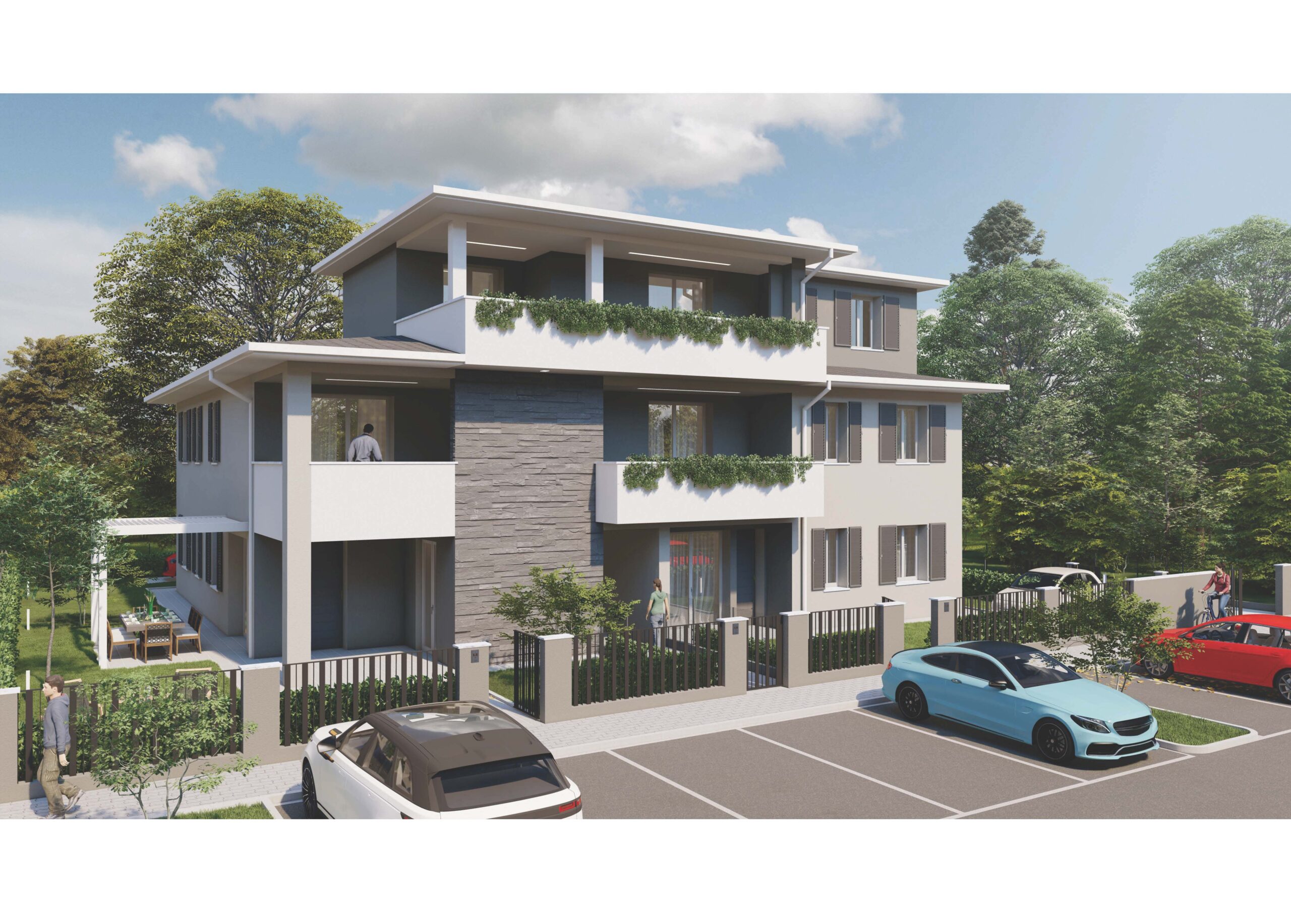 RIF A32 - Nonantola (MO) In costruzione, bilocale p.1 con ampio balcone