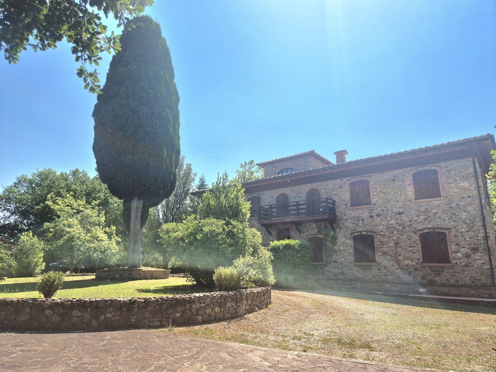 RIF V76 - MONTICIANO (SIENA) RESIDENZA DI PRESTIGIO CON DEPENDANCE - Trattativa Riservata - immagine 2